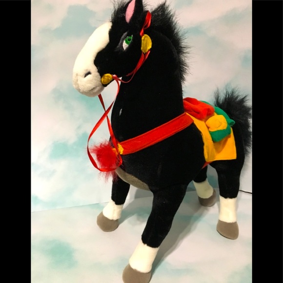 DISNEY STORE EXCLUSIVE 90s MULAN HORSE KHAN LG 16” - Picture 1 of 12